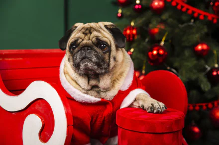 Animal pug HD Desktop Wallpaper | Background Image