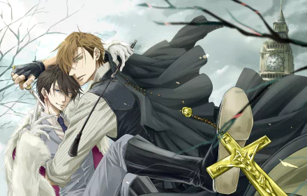 Saijou Takato Azumaya Junta Anime Dakaretai Otoko 1-i ni Odosarete Imasu HD Desktop Wallpaper | Background Image
