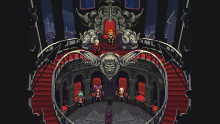 video game Chained Echoes HD Desktop Wallpaper | Background Image