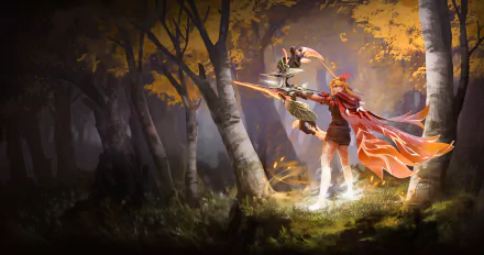Windranger (DotA 2) video game DotA 2 HD Desktop Wallpaper | Background Image