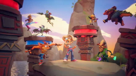 video game Crash Team Rumble HD Desktop Wallpaper | Background Image