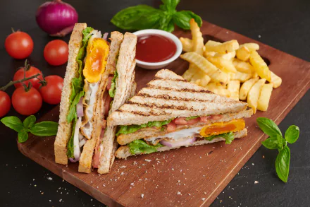 food sandwich HD Desktop Wallpaper | Background Image