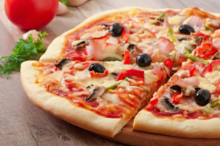 food pizza HD Desktop Wallpaper | Background Image