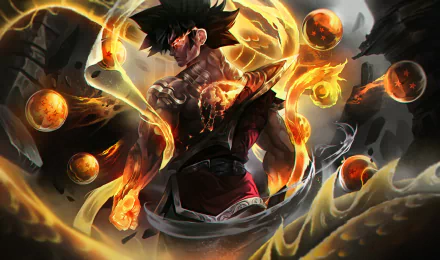 Goku Anime Dragon Ball HD Desktop Wallpaper | Background Image