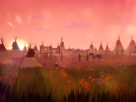 video game The Oregon Trail (2022) HD Desktop Wallpaper | Background Image