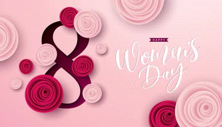 holiday Women's Day HD Desktop Wallpaper | Background Image