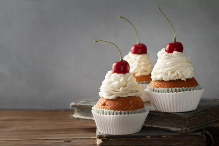 food cupcake HD Desktop Wallpaper | Background Image