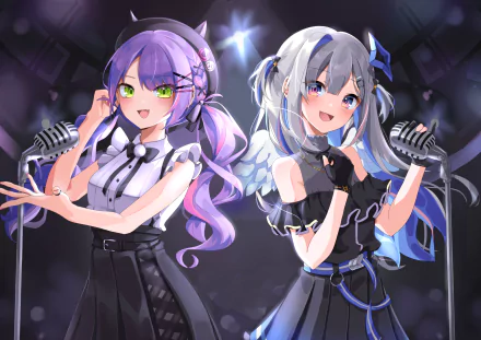  Amane Kanata &amp; Tokoyami Towa by XIVI9