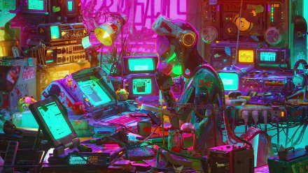 Sci Fi cyborg HD Desktop Wallpaper | Background Image