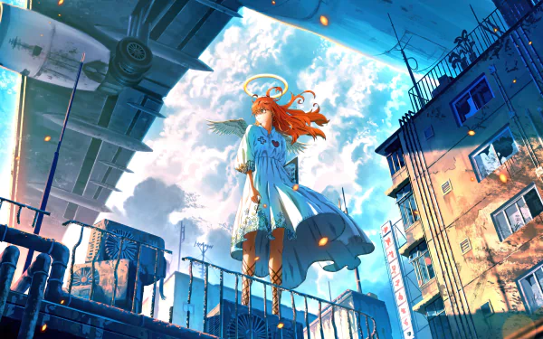 Anime angel anime angel HD Desktop Wallpaper | Background Image