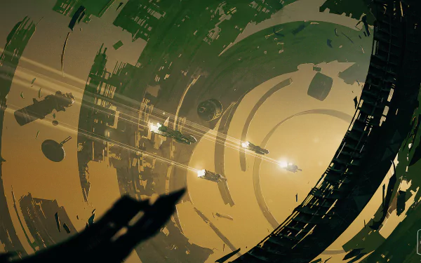  Infinite fleet / Fleet in formation by DOFRESH