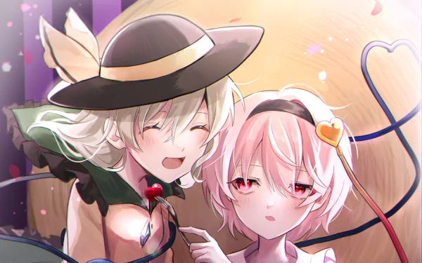  Koishi Komeiji &amp; Satori Komeiji