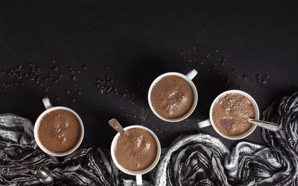 food hot chocolate HD Desktop Wallpaper | Background Image