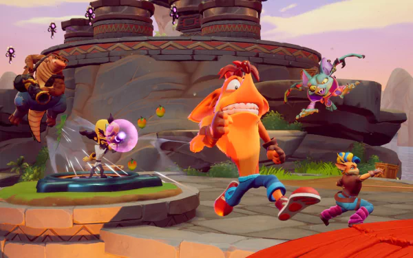 video game Crash Team Rumble HD Desktop Wallpaper | Background Image