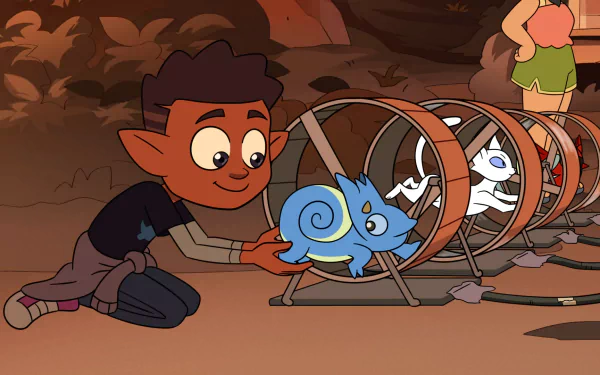 Gus Porter TV Show The Owl House HD Desktop Wallpaper | Background Image