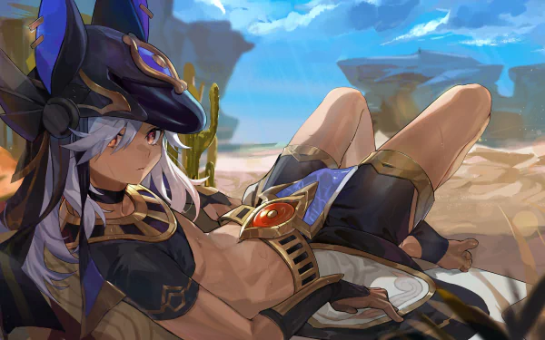 Cyno (Genshin Impact) video game Genshin Impact HD Desktop Wallpaper | Background Image