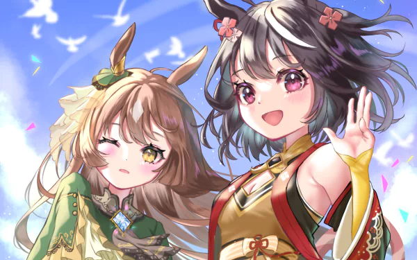  Kitasan Black &amp; Satono Diamond by realpirika