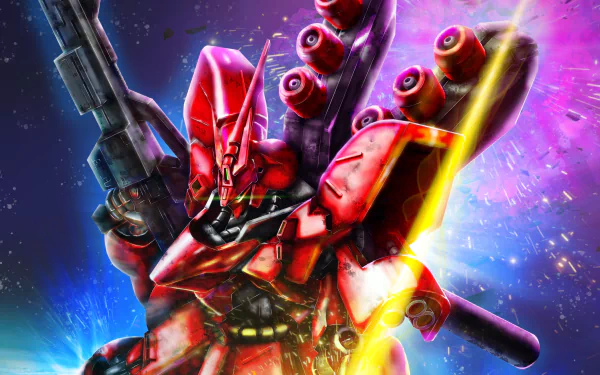  MSN-04 Sazabi by Sunflower8780