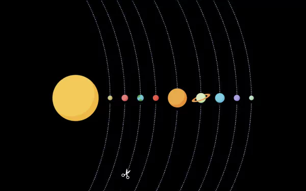  Sistema Solar linea de puntos by Ndaowij Dsdfa