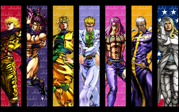  Jojo Main Villains (minus Part 8)