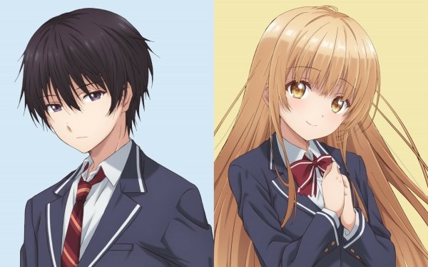 Anime The Angel Next Door Spoils Me Rotten Mahiru Shiina Amane Fujimiya HD Wallpaper | Background Image