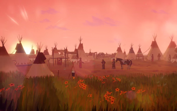 video game The Oregon Trail (2022) HD Desktop Wallpaper | Background Image