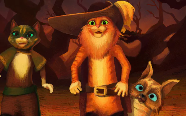 movie Puss in Boots: The Last Wish HD Desktop Wallpaper | Background Image