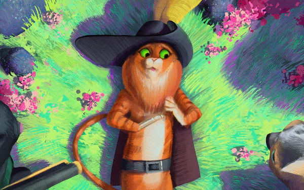 movie Puss in Boots: The Last Wish HD Desktop Wallpaper | Background Image