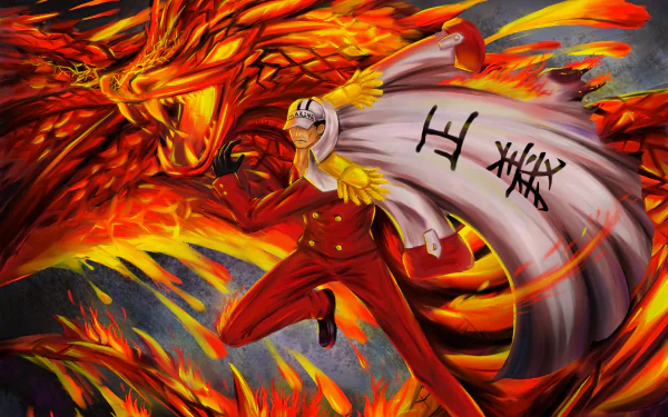 Akainu (One Piece) Anime One Piece HD Desktop Wallpaper | Background Image