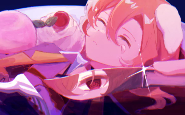 HD anime desktop wallpaper featuring Chuuya Nakahara from Bungou Stray Dogs with vibrant colors and a close-up, dynamic composition.