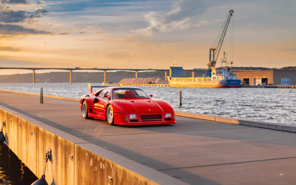 vehicle Ferrari GTO Evoluzione HD Desktop Wallpaper | Background Image