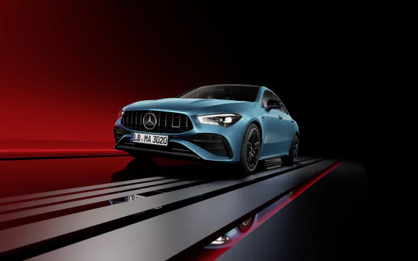 vehicle Mercedes-AMG CLA 35 HD Desktop Wallpaper | Background Image