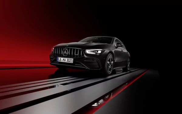 vehicle Mercedes-AMG CLA 35 HD Desktop Wallpaper | Background Image