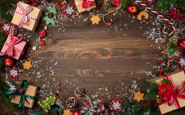 holiday Christmas HD Desktop Wallpaper | Background Image