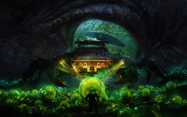 fantasy sea monster HD Desktop Wallpaper | Background Image