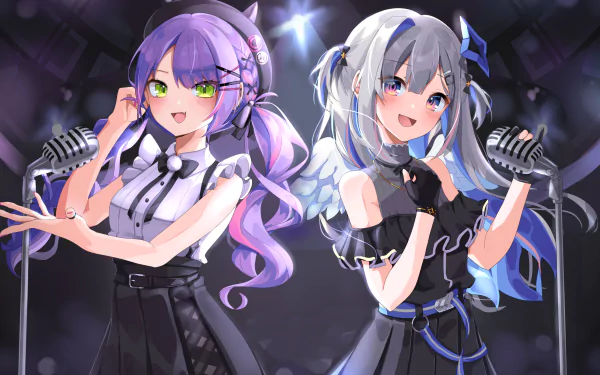  Amane Kanata &amp; Tokoyami Towa by XIVI9