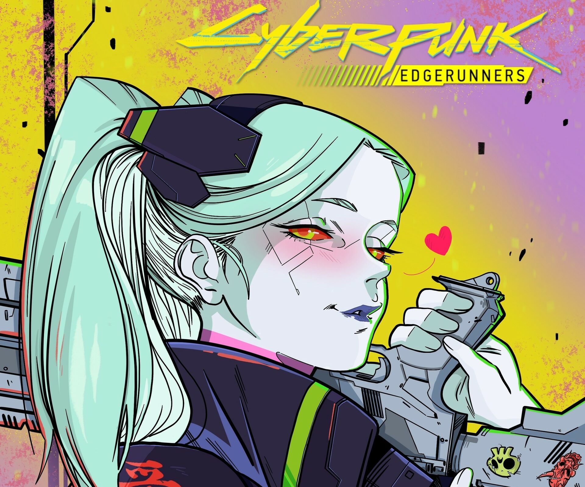 Cyberpunk: Edgerunners - Rebecca - Cyberpunk - Posters and Art