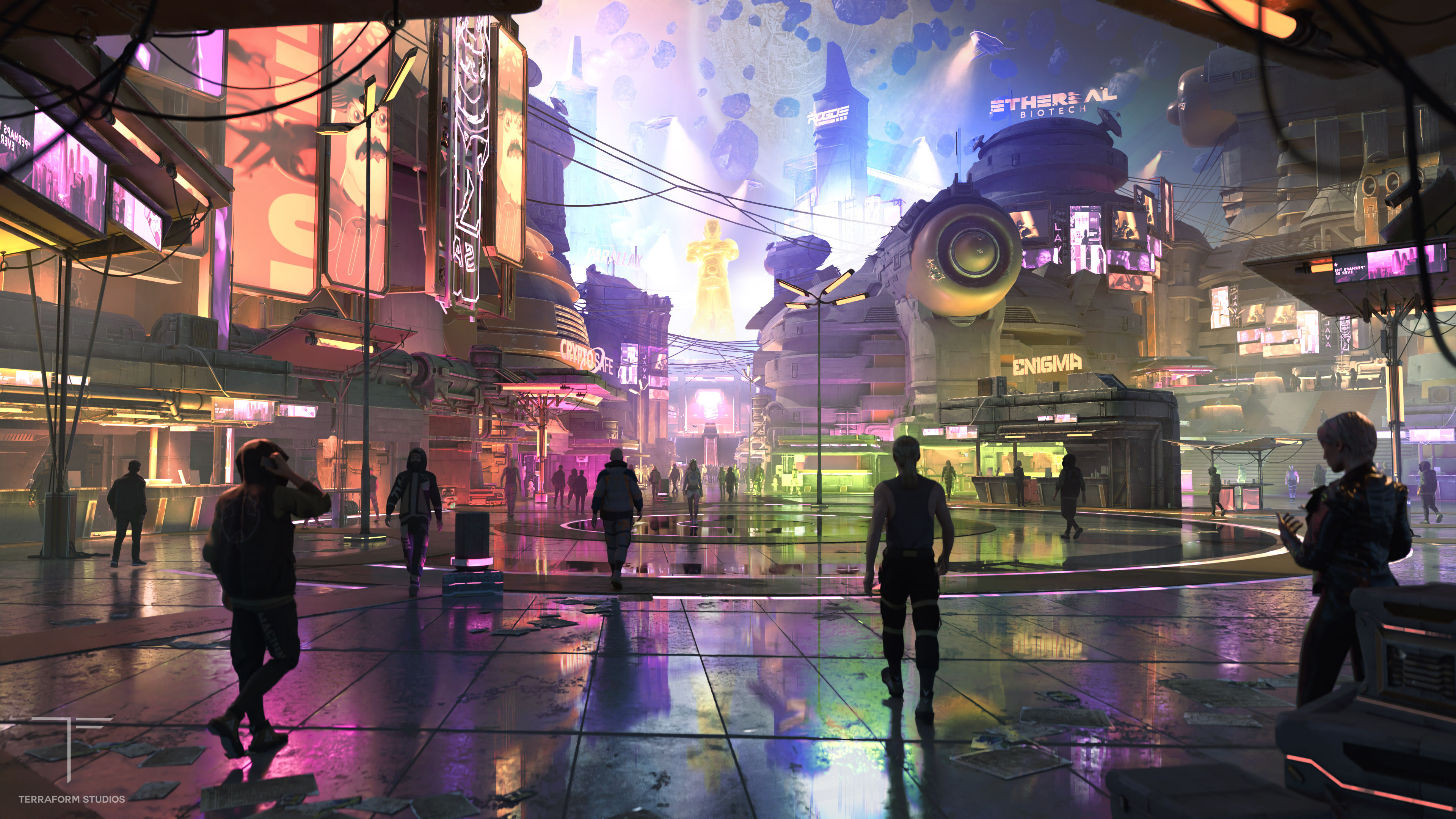 Sci Fi People HD Wallpaper | Background Image