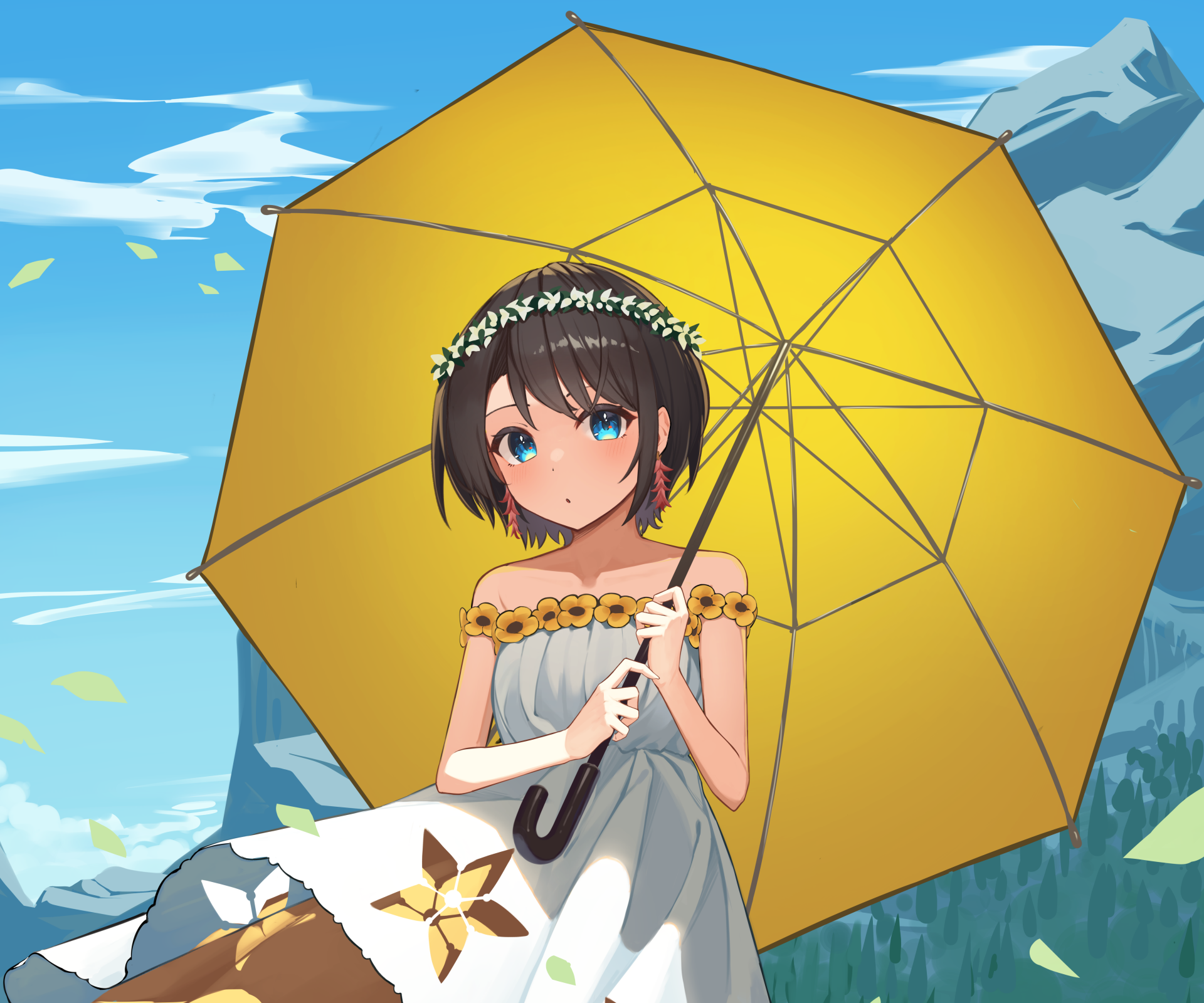 Download Hololive Oozora Subaru Anime Virtual Youtuber 4k Ultra HD Wallpaper by SL10 D