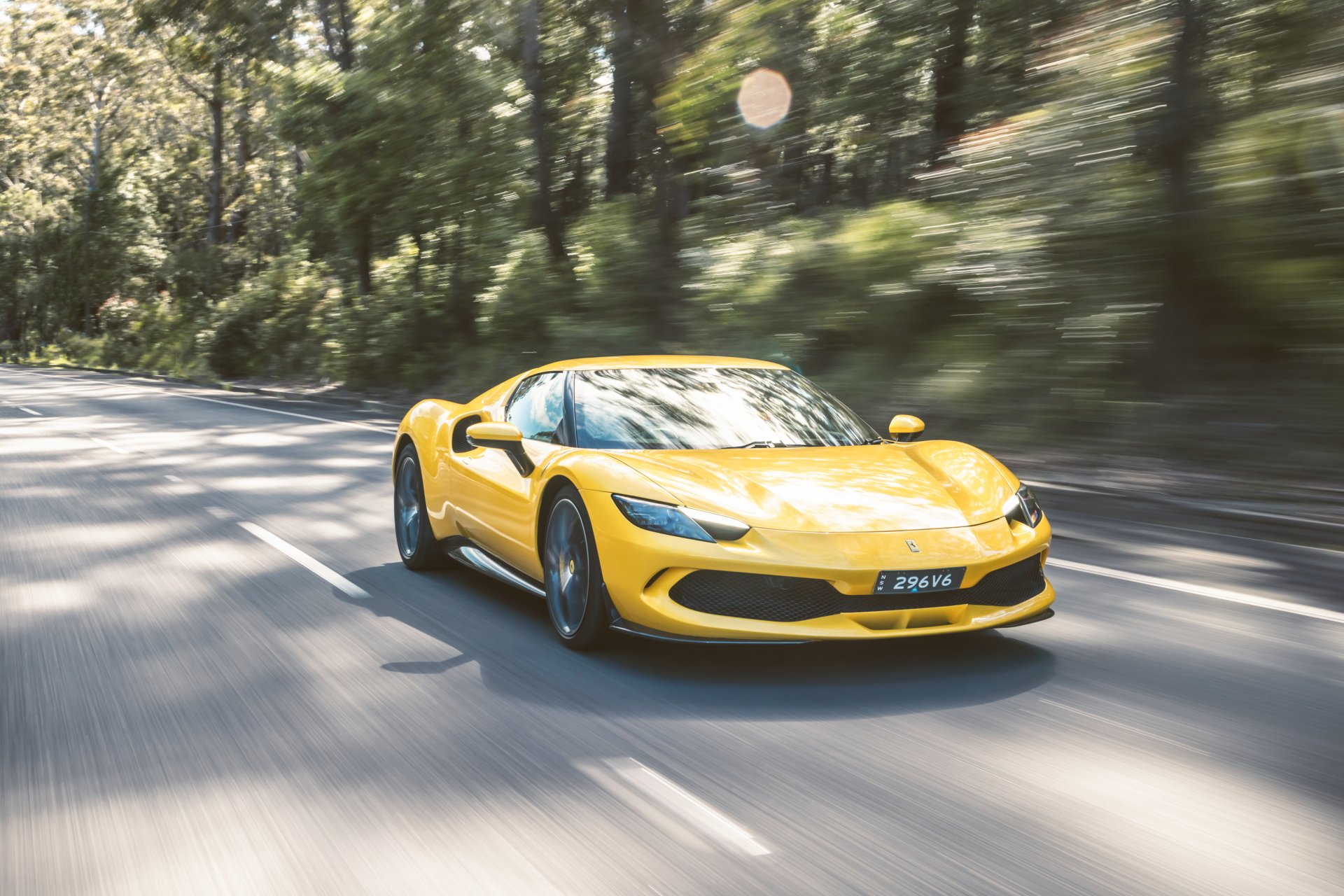 Download Vehicle Ferrari 296 GTB HD Wallpaper