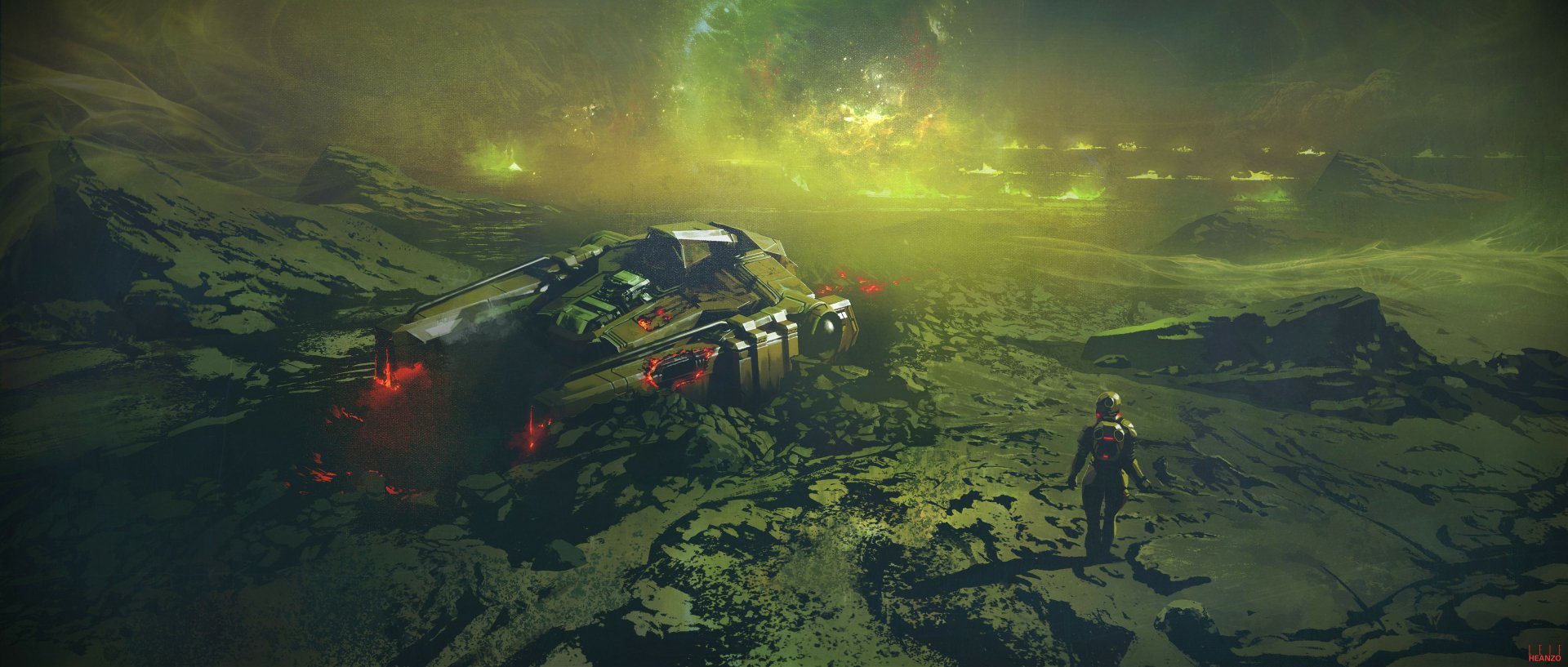 Download Sci Fi Exploration HD Wallpaper