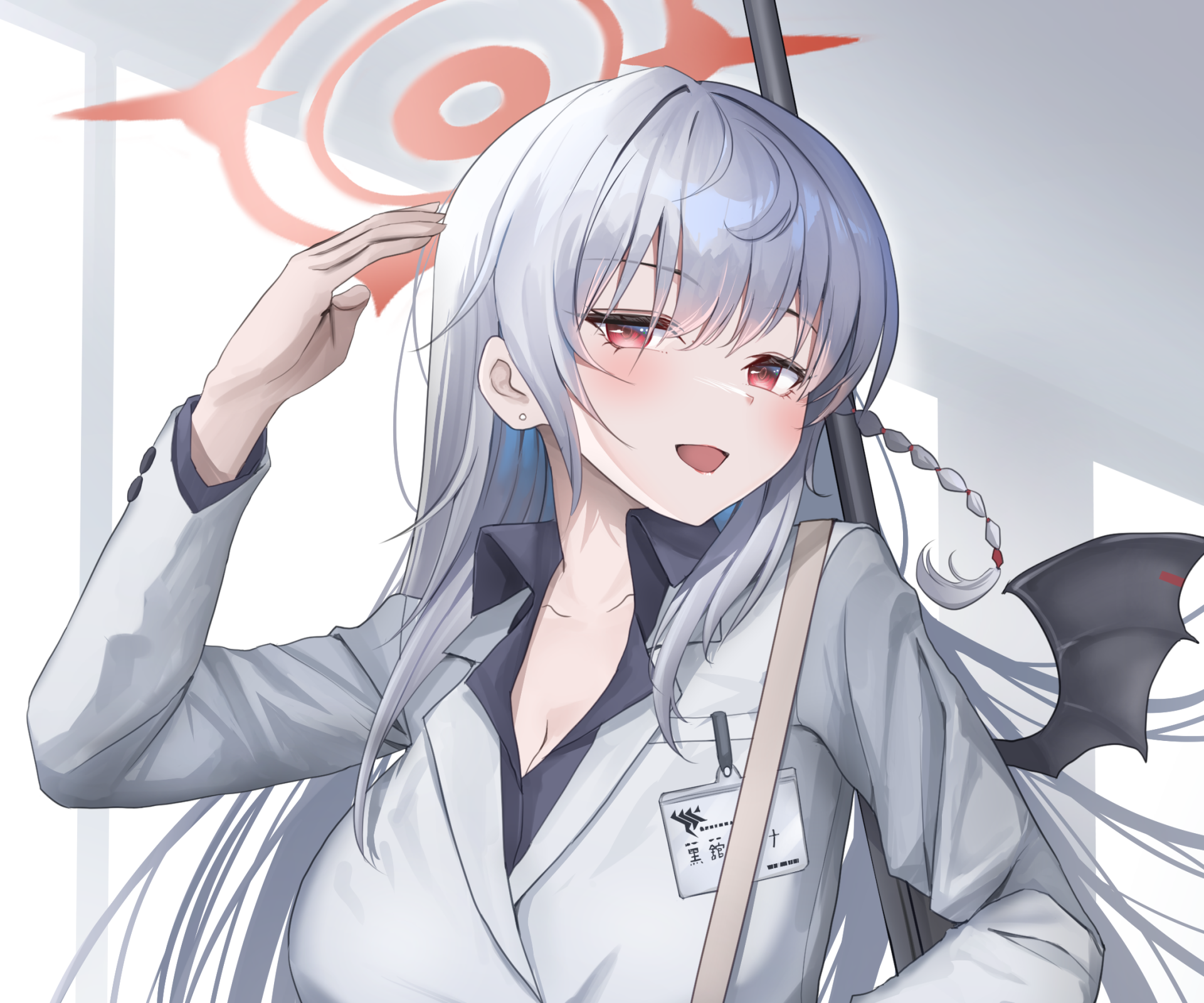 Download Kurodate Haruna Video Game Blue Archive HD Wallpaper by chuckni1