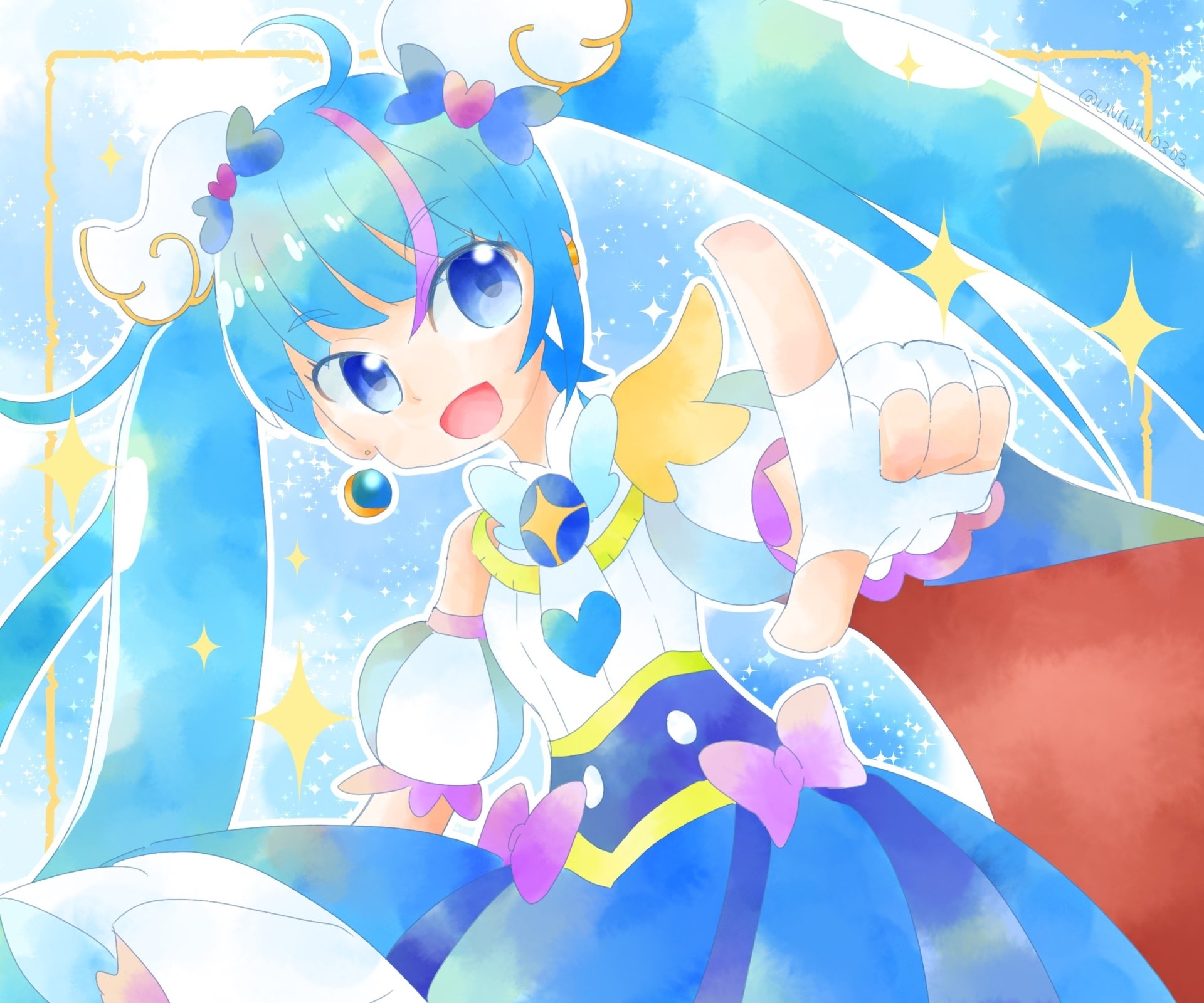 Download Sora Harewataru Anime Hirogaru Sky! Pretty Cure HD Wallpaper by keroro0303