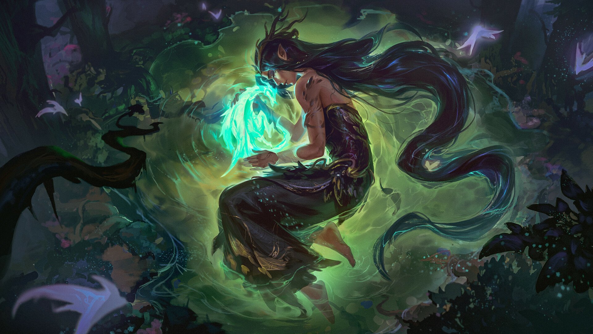 Download Fantasy Woman HD Wallpaper by Zhong Yang