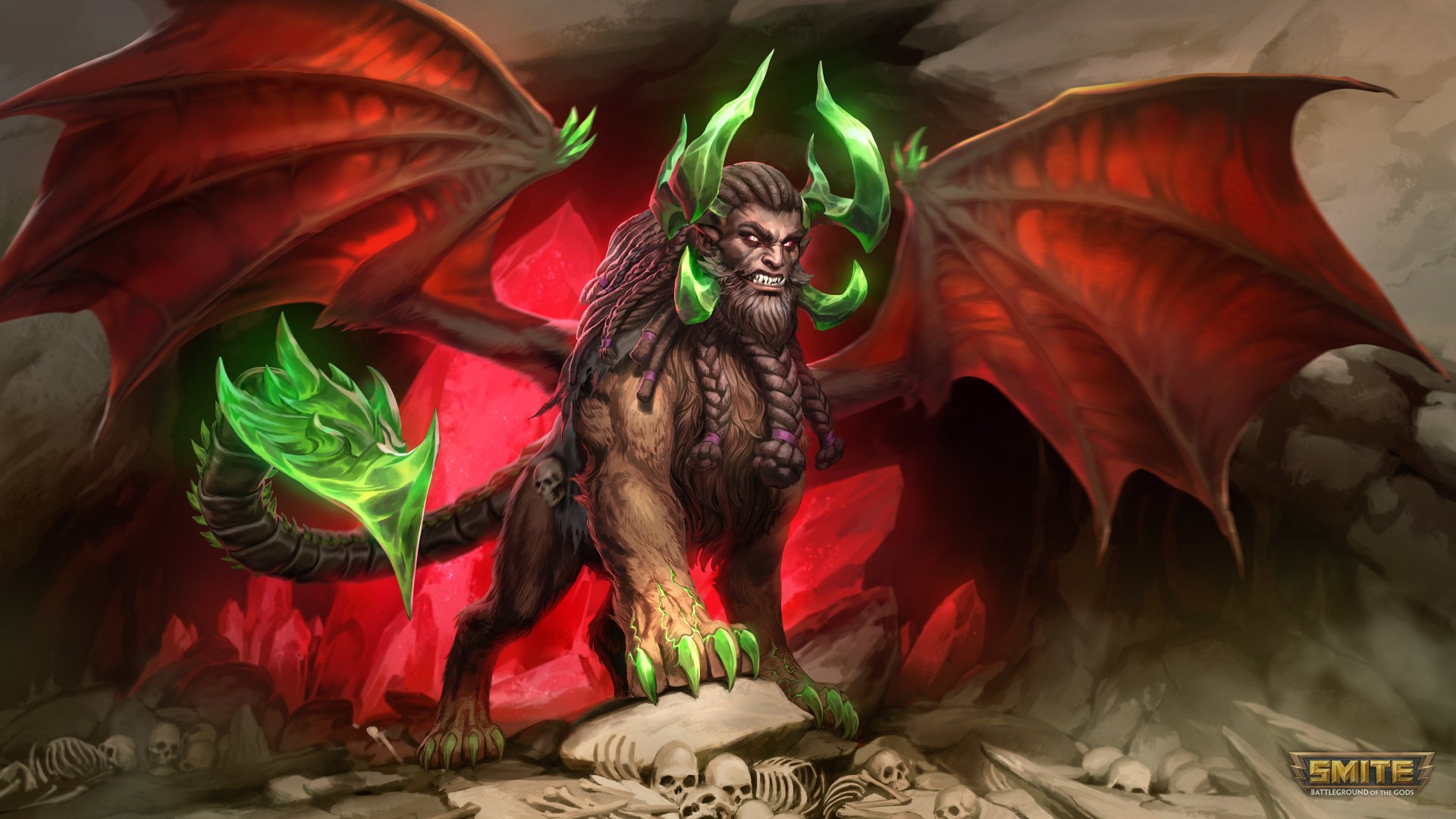 Download Martichoras (Smite) Video Game Smite 4k Ultra HD Wallpaper