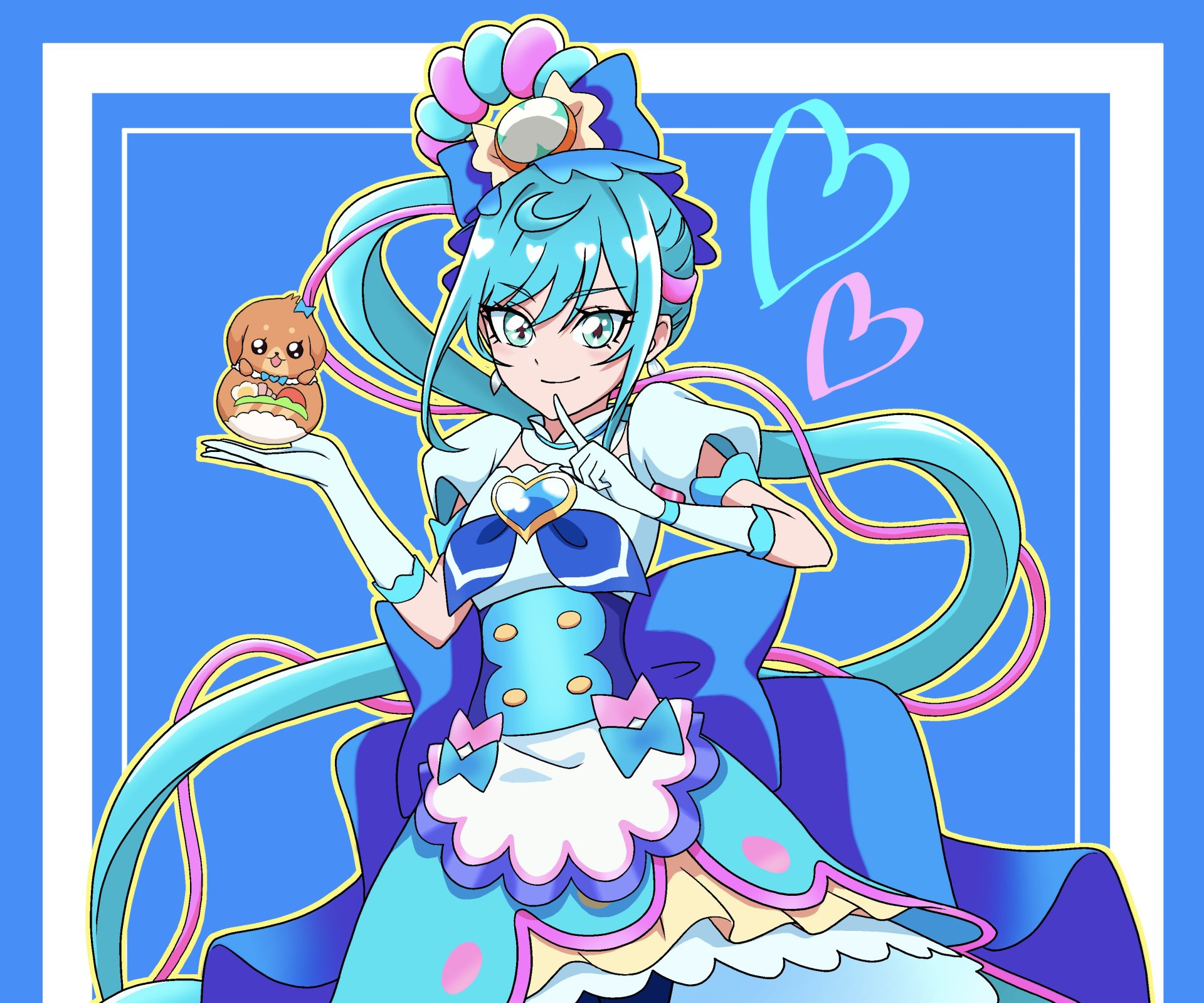 Download Fuwa Kokone Cure Spicy Anime Delicious Party Precure HD Wallpaper by hiralindepuruns