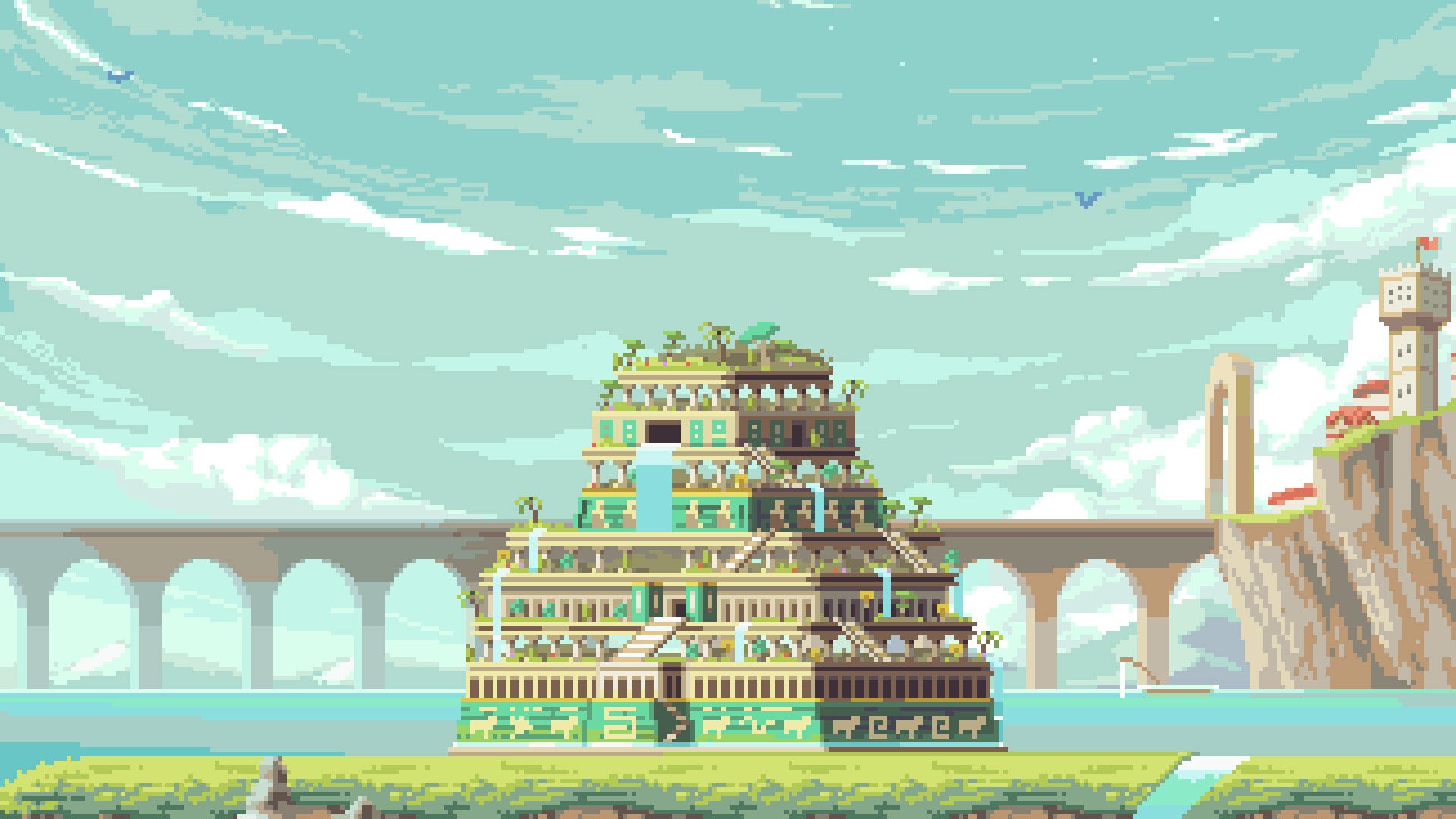 Download Video Game LakeSide HD Wallpaper