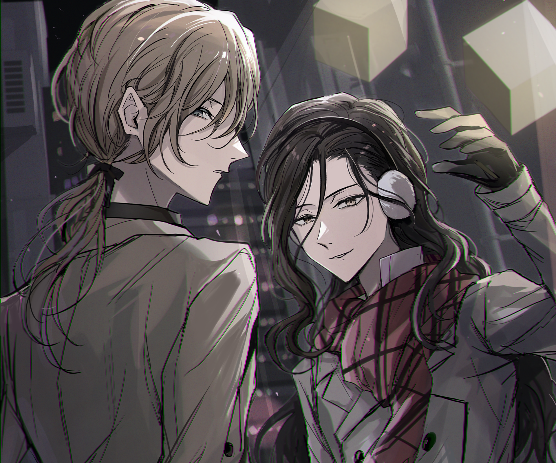 Download Arthur Rimbaud (Bungo Stray Dogs) Paul Verlaine (Bungo Stray Dogs) Anime Bungou Stray Dogs HD Wallpaper by Mochikuma