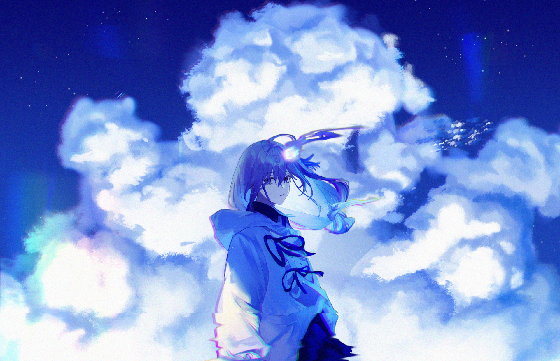 Download Holostars Minase Rio Anime Virtual Youtuber HD Wallpaper by DUkukki