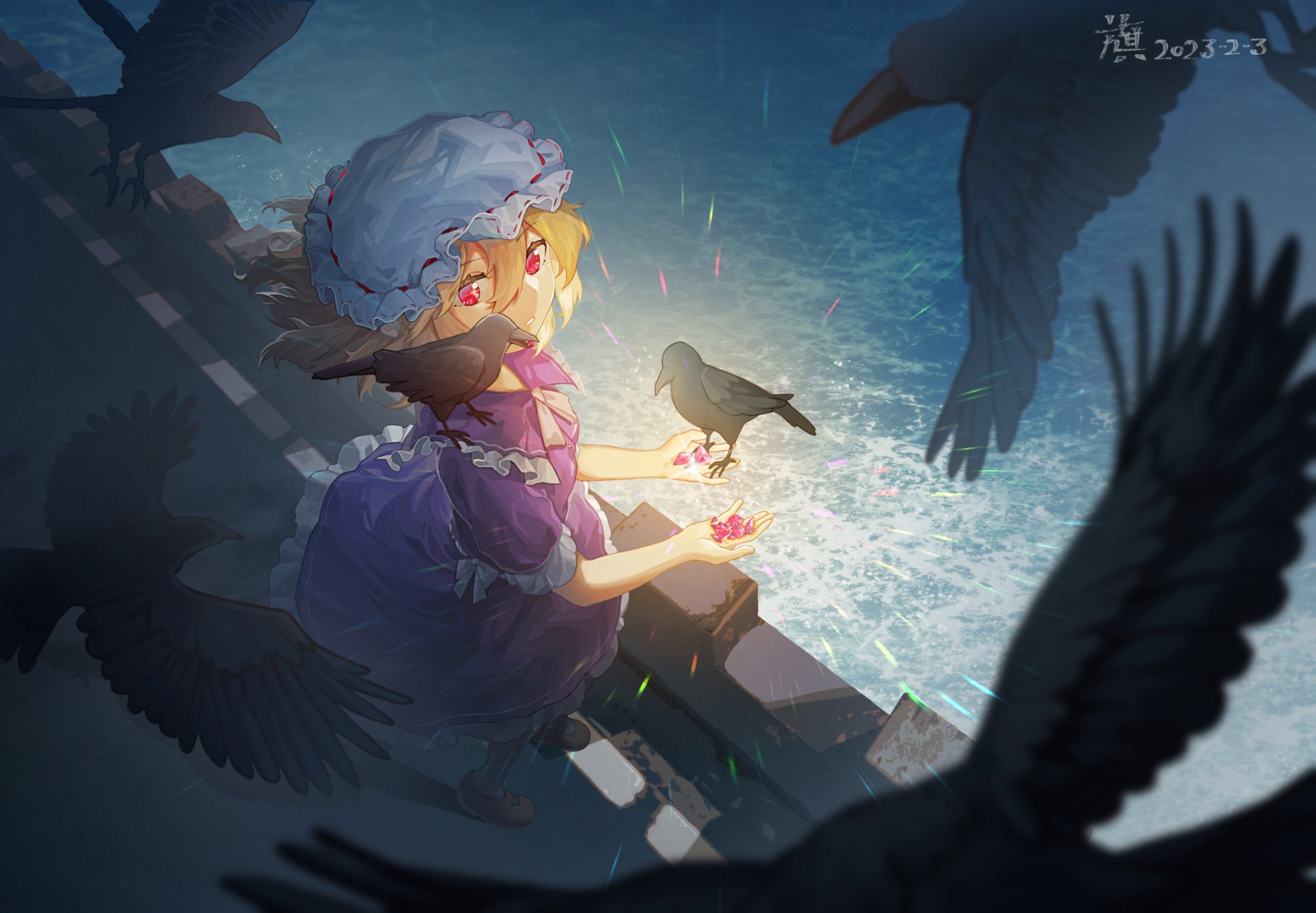 Download Maribel Hearn Anime Touhou HD Wallpaper